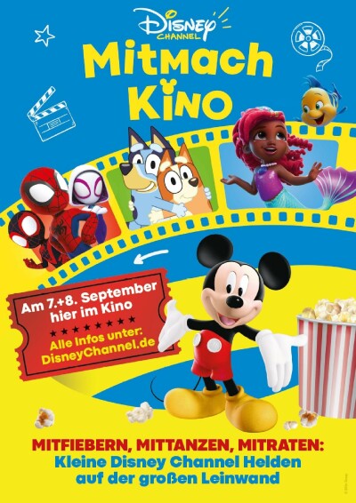 Filmplakat Disney Channel Mitmachkino