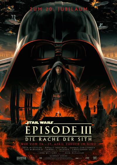 Filmplakat Star Wars: Episode III - Die Rache der Sith - 20 Jahre!