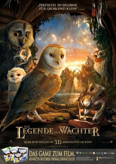 Filmplakat Legend of the Guardians: The Owls of Ga`Hoole